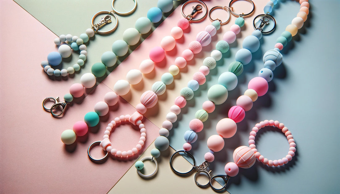 Stylish and Durable: Crafting with Rubber Beads for Keychains