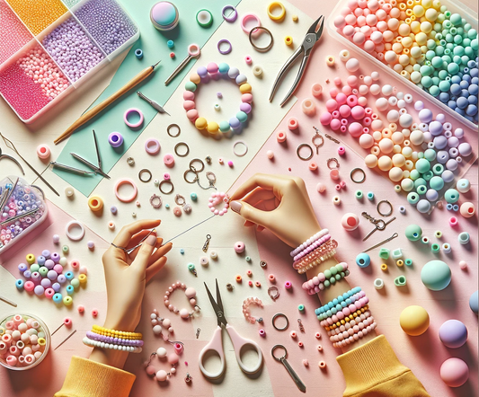 DIY Magic: Crafting Keychains with Silicone Beads